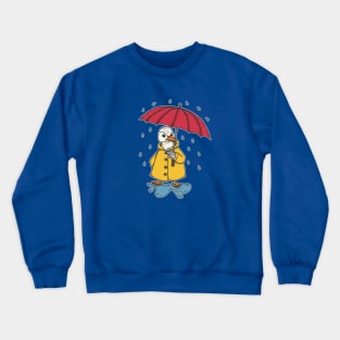 Nice Weather for Ducks Crewneck Sweatshirt